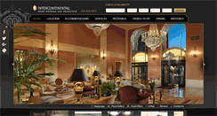 Desktop Screenshot of intercontinentalmarkhopkins.com