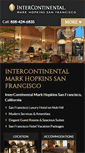 Mobile Screenshot of intercontinentalmarkhopkins.com